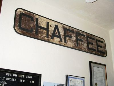 Chaffee Sign WMRHS